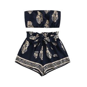 Shorts & bandeau set